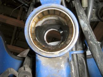 Cuvette de roulement marquée