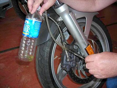 Purge du liquide de frein
